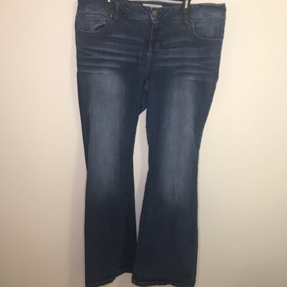 Torrid Dark Wash Flare Jeans 18